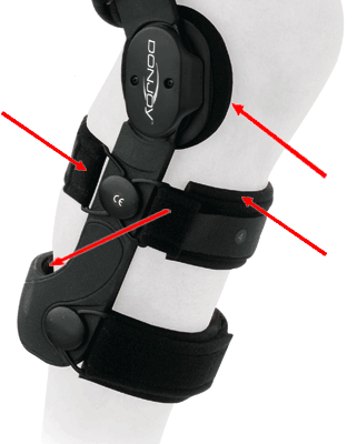 DonJoy Legend CI Knee Brace Refurbishment Kit