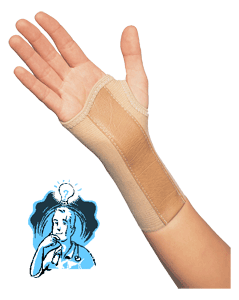 elastic wrist splint